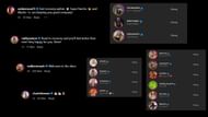 Stars react to Austin's update (Screevia his Instagram)